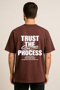 Trust The Process DropShoulder Brown