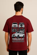 G63 AMG DropShoulder Mehroon