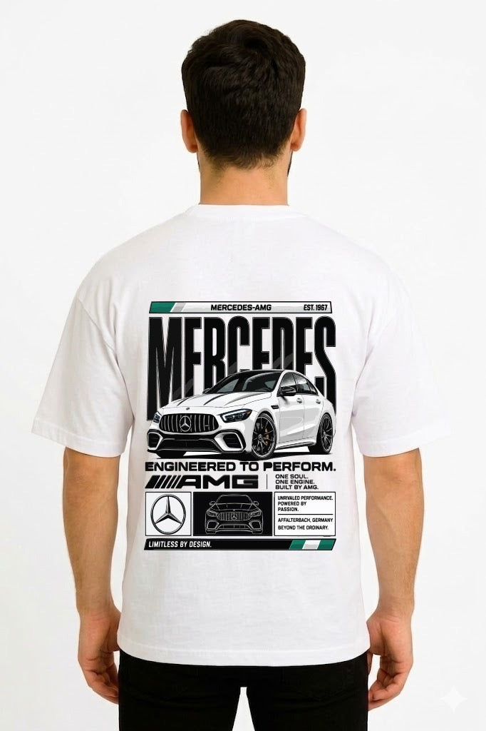 AMG Petrons DropShoulder White