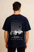 Dodge Dropshoulder Tshirt Navy Blue