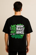 We Break The Rules  DropShoulder Black