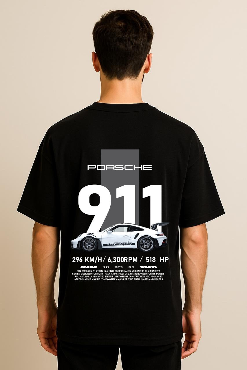 Porsche 911  DropShoulder Black