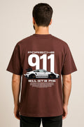 PORSCHE DropShoulder Brown