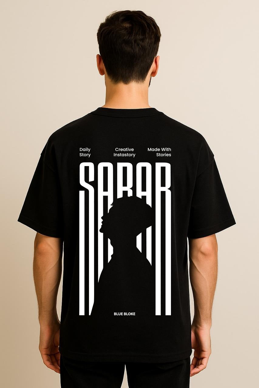 Sabar DropShoulder Black