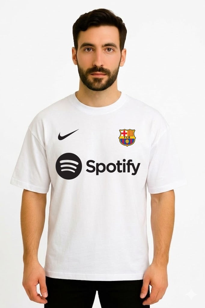 Spotify DropShoulder White