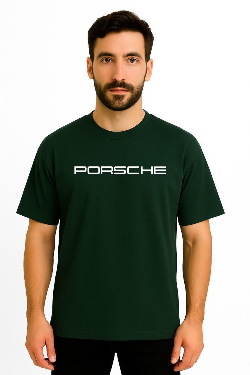 PORSCHE DropShoulder Bottle Green