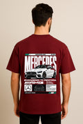 AMG Petrons  DropShoulder Mehroon