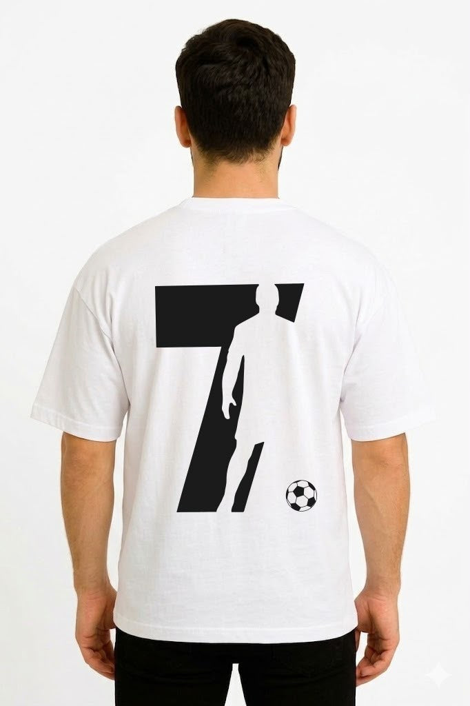 Ronaldo DropShoulder White