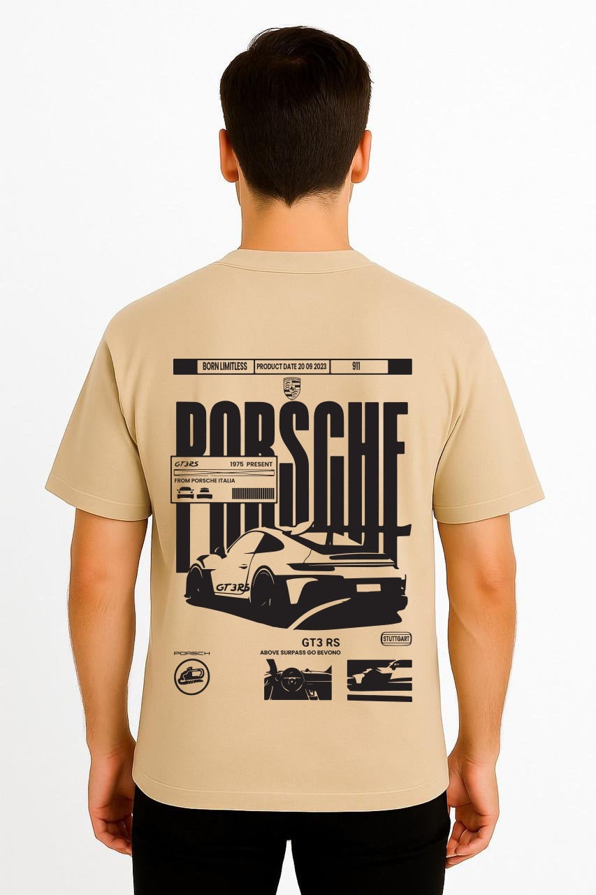 Porsche 1975DropShoulder Beige