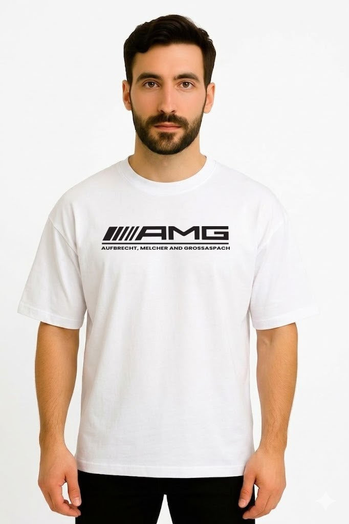 AMG  DropShoulder White