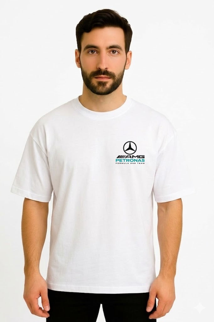 AMG Petrons DropShoulder White