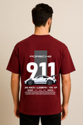 Porsche 911  DropShoulder Mehroon