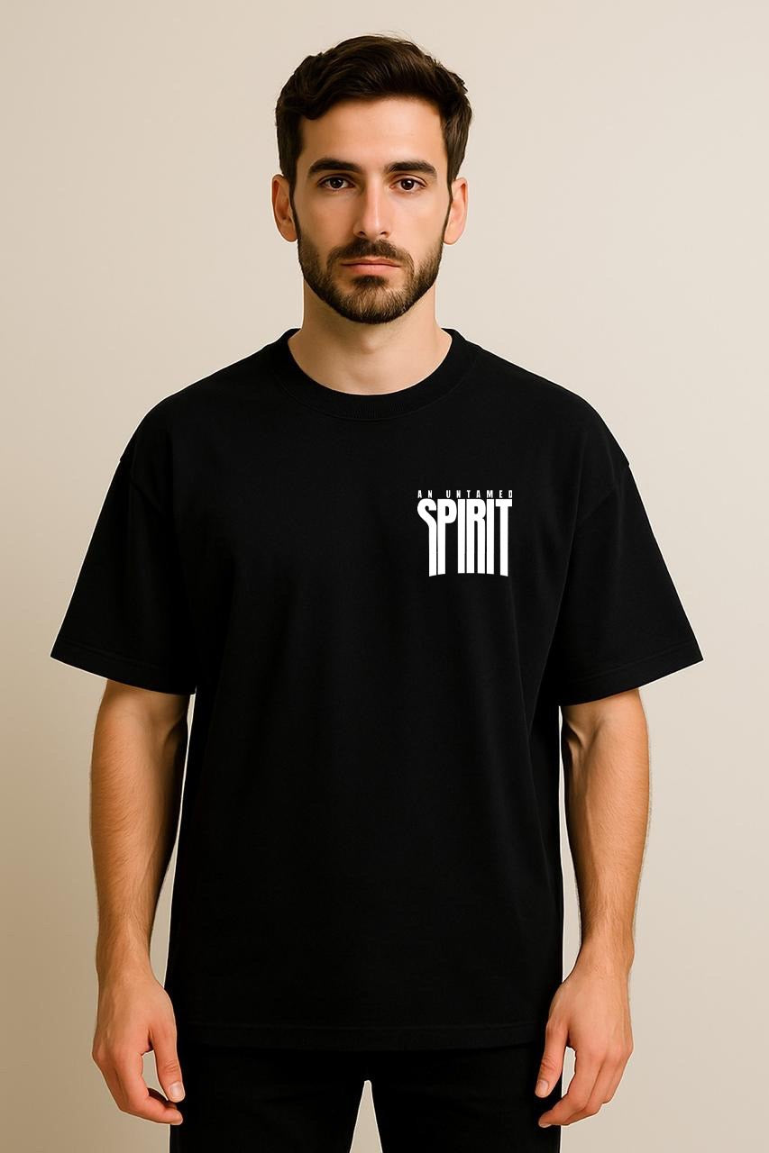 Spirit Dropshoulder Tshirt Black