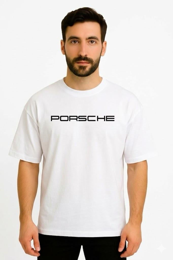 PORSCHE GT3 DropShoulder White