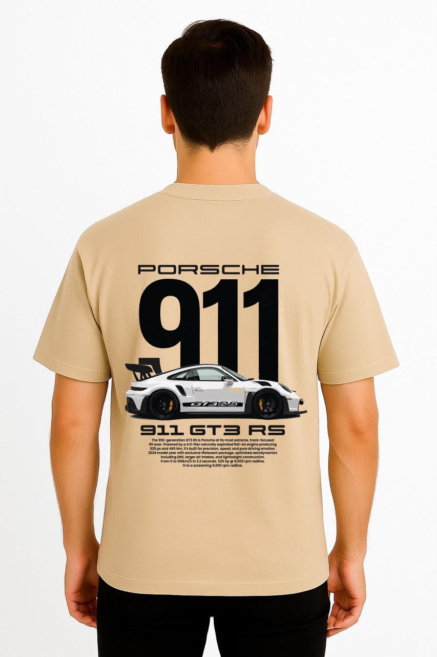 Porsche DropShoulder Beige