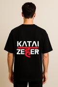 Katai Zehar  DropShoulder Black
