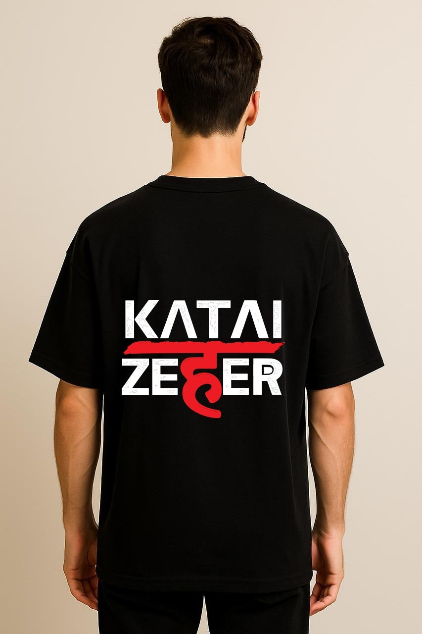 Katai Zehar  DropShoulder Black