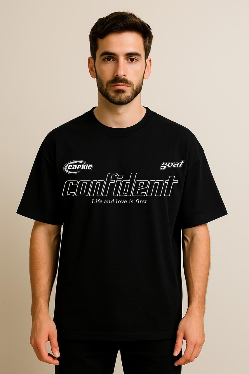 Confident DropShoulder Black