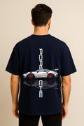 Porsche  Dropshoulder Tshirt Navy Blue