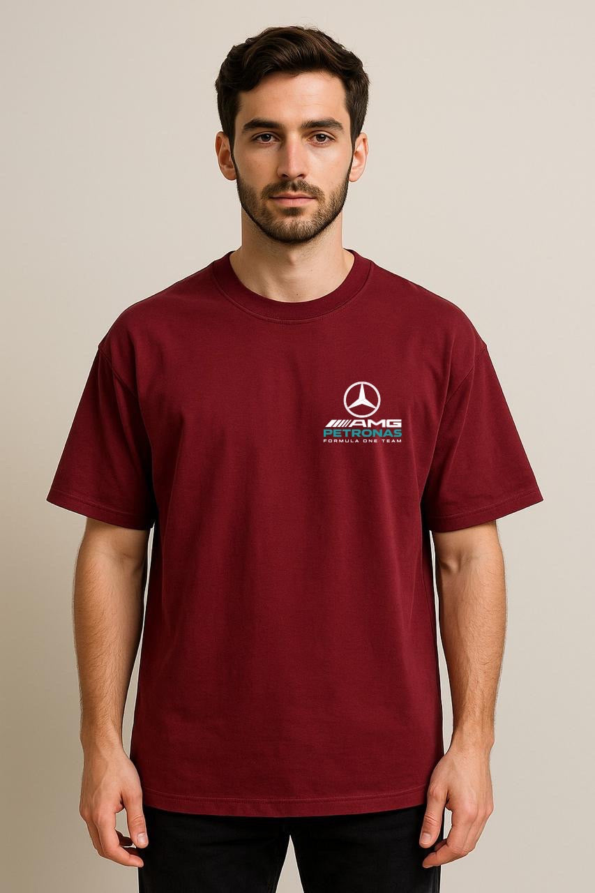 AMG Petrons  DropShoulder Mehroon