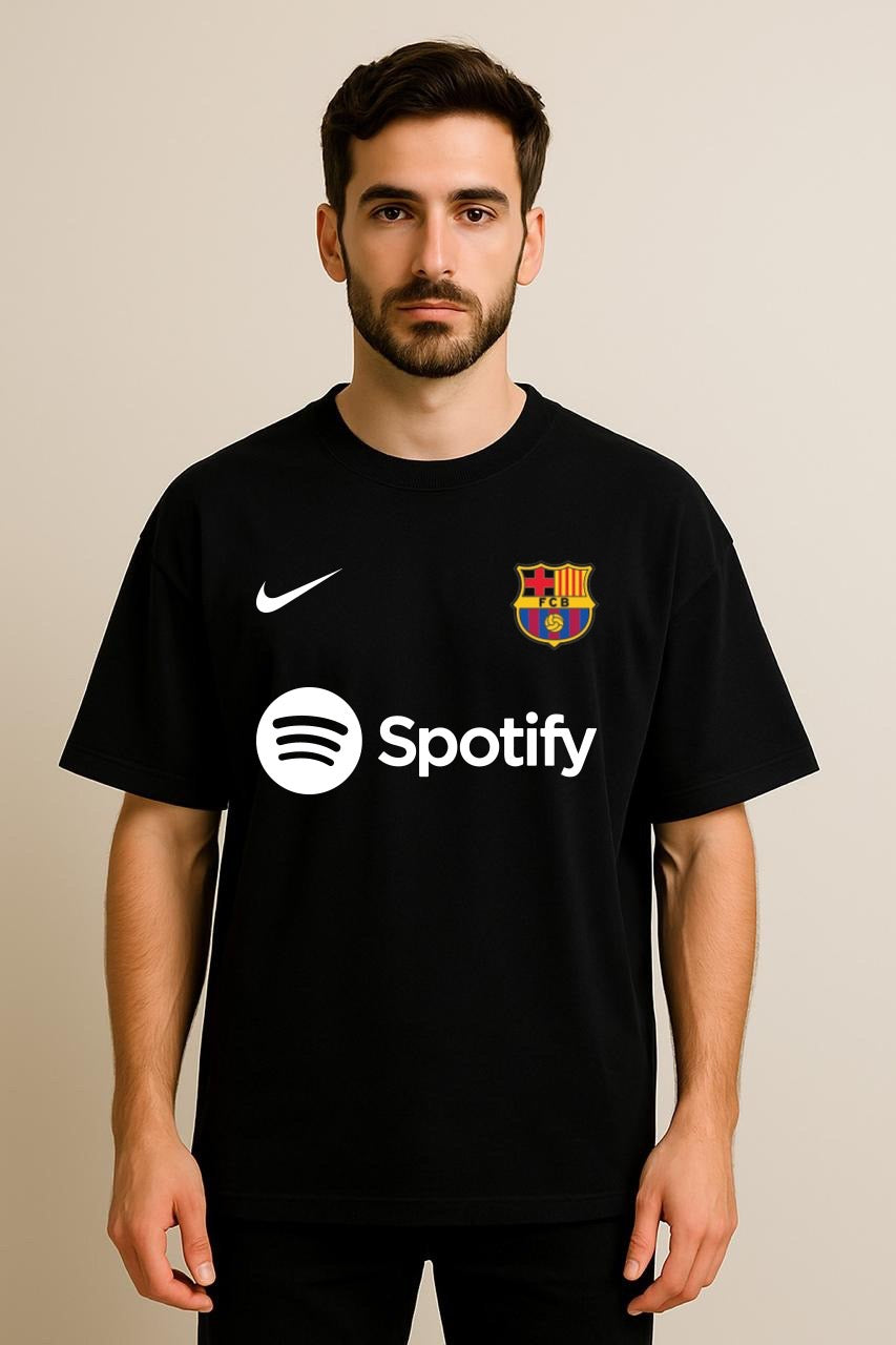 Spotify DropShoulder Black