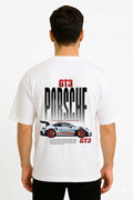 PORSCHE GT3 DropShoulder White