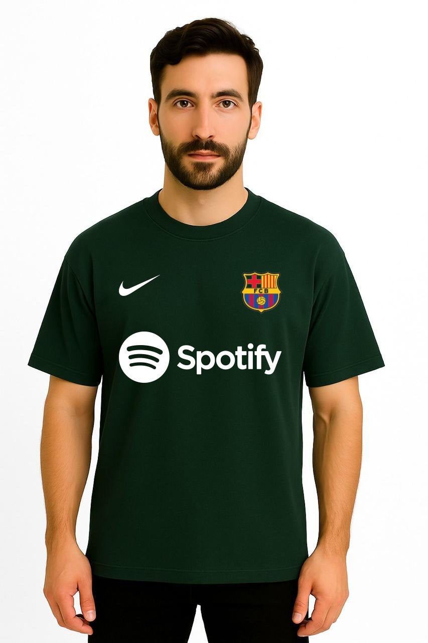 Spotify DropShoulder Bottle Green
