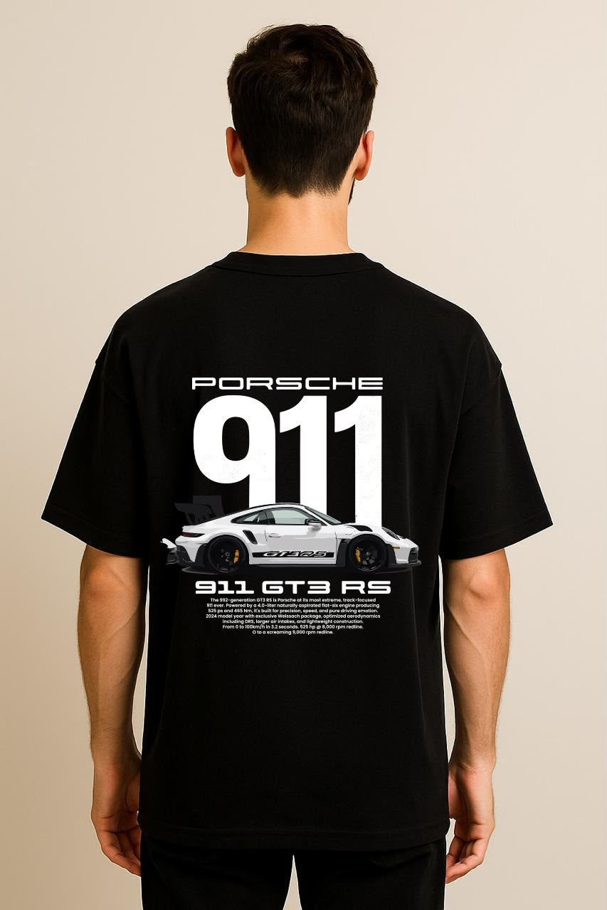Porsche  DropShoulder Black