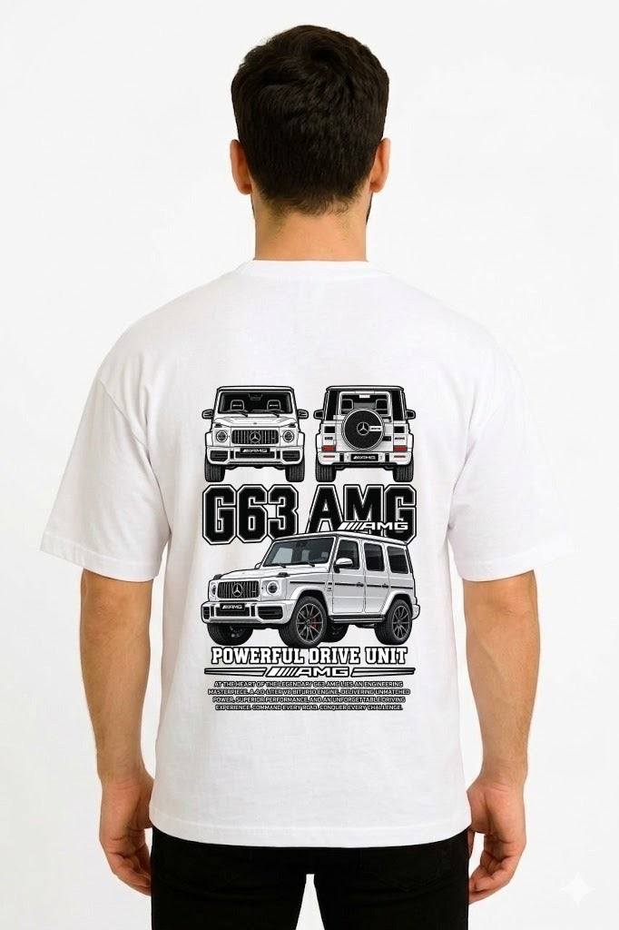G63 AMG DropShoulder White