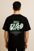 Stay Focused  DropShoulder Black