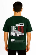 Drift King Dropshoulder Tshirt Bottle Green