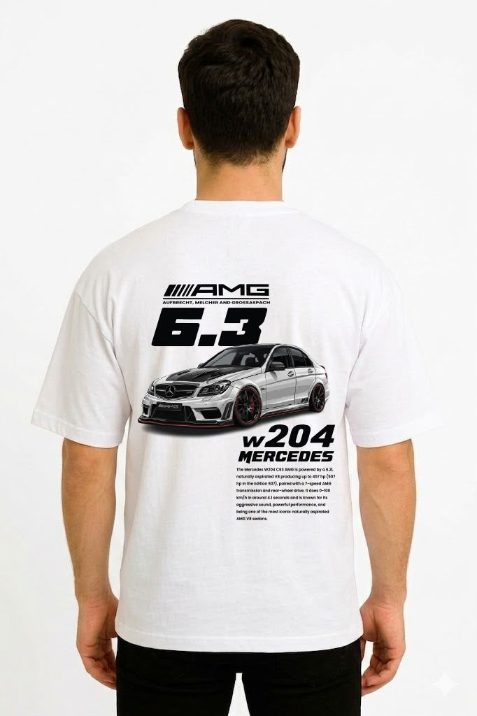 AMG  DropShoulder White
