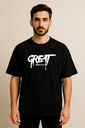 Great  Dropshoulder Tshirt Black
